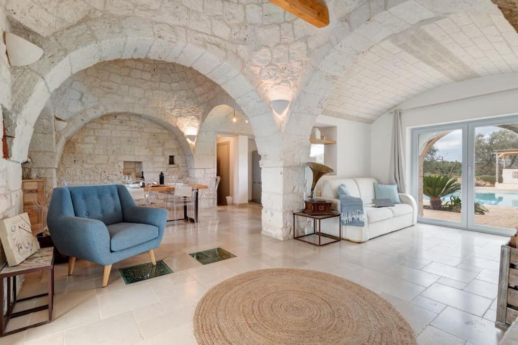 Trulli Gianpaolo - Luxury Villa ออสตูนี ภายนอก รูปภาพ