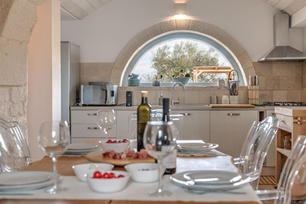 Trulli Gianpaolo - Luxury Villa ออสตูนี ภายนอก รูปภาพ